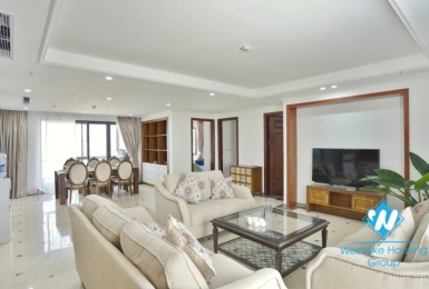 A nice and new 4 bedroom apartment for rent in Ba dinh, Ha noi